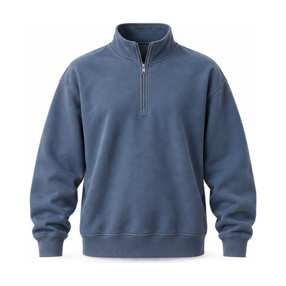 Half-zip sweatshirt, front view