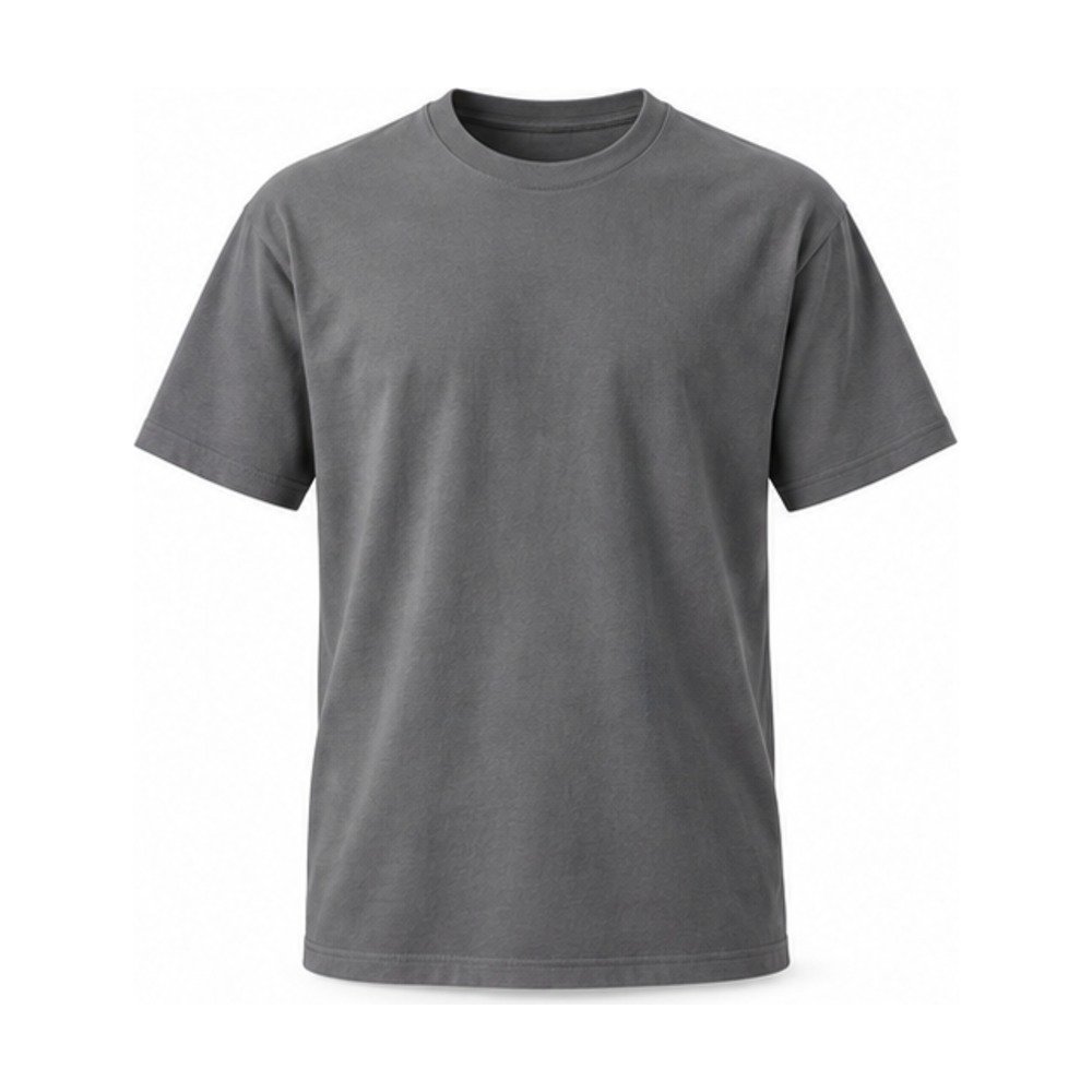Crew neck tee, front view